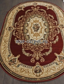 Ковер OLYMPOS d058 - RED - Овал
