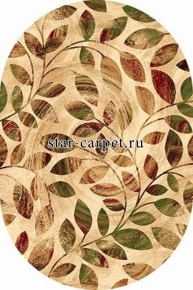 Ковер OLYMPOS d347 - BEIGE - Овал