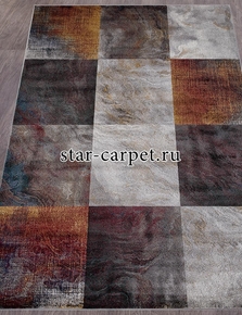 Ковер LONDON D818 - GRAY-RED (Россия)