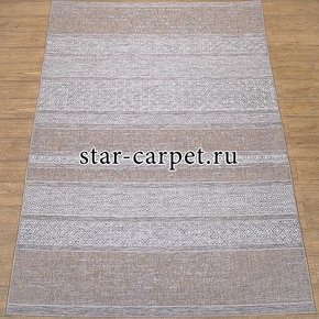 Прямоугольный ковер Белка Теразза 53106-52122, серый (Россия)