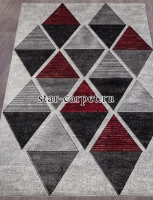Ковер LONDON D810 - GRAY-RED