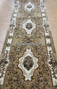 Ковровая дорожка Акварель 20606 цвет бежевый 