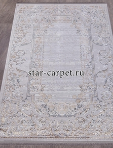 Ковер Turcia CAPRICE 8520-v-dizajne искусственно состаренный рисунок цвет:серый (Турция)