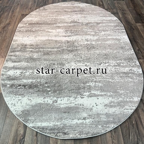 Овальный ковер VELVET 25069A GREY-L.GREY