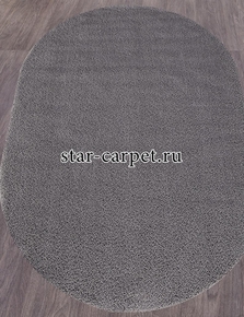 Овальный ковер шегги sofi-80048-095 цвет серый 