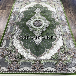 Ковер ISFAHAN 29047A GREEN-GREEN + овал 