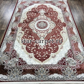 Ковер ISFAHAN 29047A RED-RED + овал