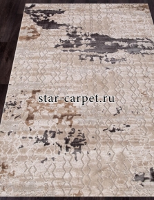 Ковер STAR P0562 - M.L.BEIGE / L.GRAY (Турция)