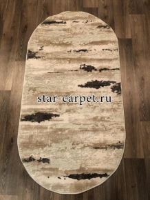 Овальный ковер STARP 514B - M.L.BEIGE / L.GRAY O (Турция)