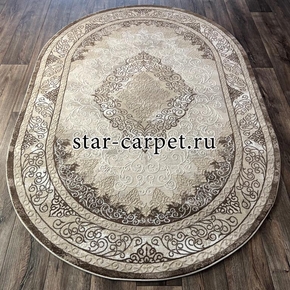 Овальный ковер VELVET 27069A VIZON-BEIGE