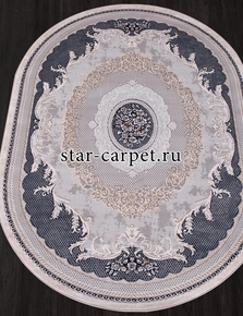 Овальный ковер BABIL 34814 - 030 BLUE (Турция)