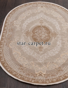 Овальный ковер QATAR 33342 - 080 BROWN (Турция) 