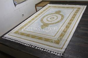 Ковер 08071A - BLUE / GOLD HUNKAR (Турция)