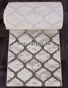 Ковровая дорожка star-p0066-l-gray-l-gray