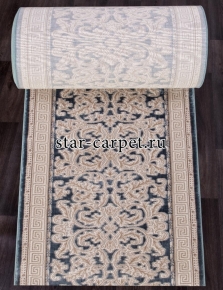 Ковровая дорожка star-p0384-d-blue-d-blue-r