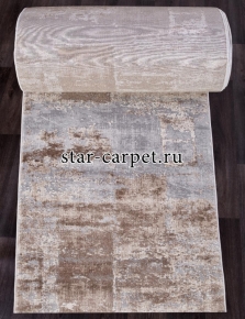 Ковровая дорожка tokio-15489a-beige-brown