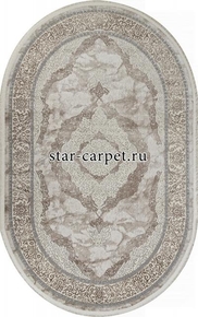 Ковер 26491B - CREAM / BEIGE - Овал - коллекция MARMARIS
