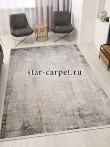 Ковер 27399B - GRAY / BEIGE - Прямоугольник - коллекция MARDIN
