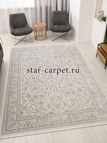 Ковер 27405A - BEIGE / GRAY - Прямоугольник - коллекция MARDIN