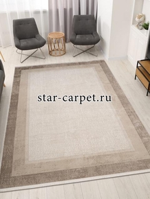 Ковер 27466A - BEIGE / D.BEIGE - Прямоугольник - коллекция MARDIN