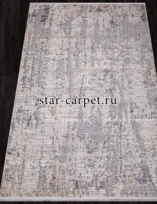 Ковер ALANYA  23539A - GREY SHR / WHITE