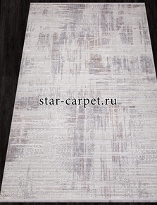 Ковер ALANYA 22403A - WHITE / GREY SHR