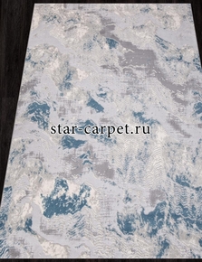 Ковер Valentino M018A - D.GREY SHRINK / L.BLUE HEATSET