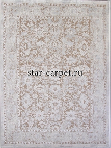 Ковер 9256A - S.BEIGE / P.WHITE - Прямоугольник - коллекция AMELI