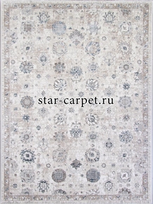 Ковер 9312A - S.WHITE / P.BLUE - Прямоугольник - коллекция LILY