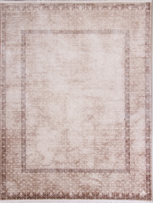 Ковер 9337A - S.WHITE / BROWN - Прямоугольник - коллекция ASTORIA