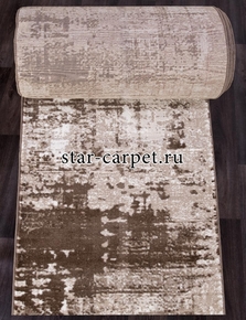 Ковровая дорожка ARDA Mardan 5027a-vizon-coken-brown
