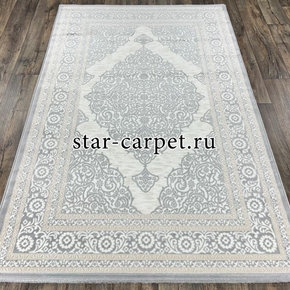 Ковер FLORIDA 6185A L.GREY-S.WHITE