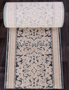 Ковровая дорожка P0384 - D.BLUE / D.BLUE (Турция)