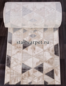 Дорожка EFOR (Турция) STAR P563B - M.L.BEIGE / L.GRAY