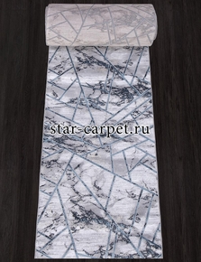 Ковровая дорожка AJMAL LP 319 - GREY / NAVY (Турция)