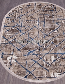 Ковер regina-o0280-035-navy-oval