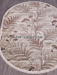 Ковер regina-o0284-080-brown-oval