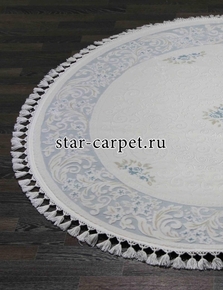 Круглый ковер ARMINA 7901 - BLUE / BLUE
