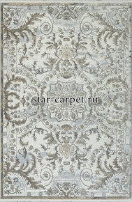 Ковер 00765A - GREY FDY / CREAM HB - Прямоугольник - коллекция SAHARA