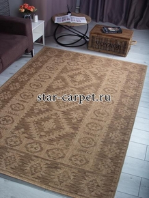 Ковер ST056A - BROWN - Прямоугольник - коллекция AFRA