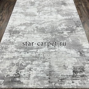 Ковер VELVET 10153A GREY-L.GREY + овал